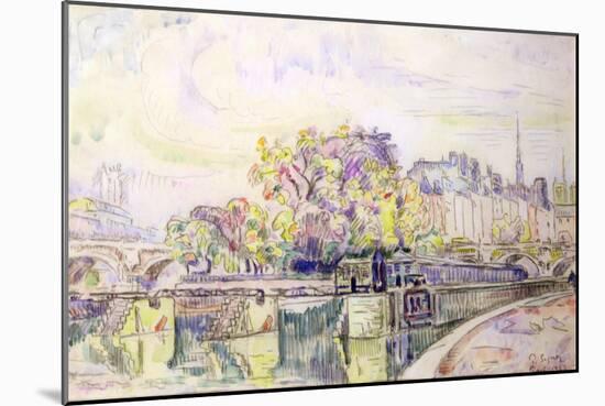 Paris, 1923-Paul Signac-Mounted Giclee Print