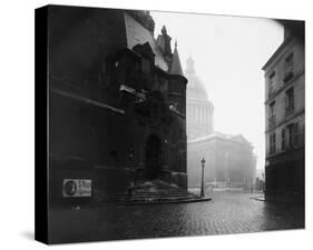 Paris, 1924 - The Pantheon-Eugene Atget-Stretched Canvas