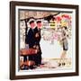 Paris 1925 Solders French Lady-null-Framed Giclee Print