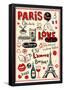 Paris - A City Of Love And Romanticism-null-Framed Poster