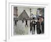 Paris, A Rainy Day, 1877-Gustave Caillebotte-Framed Art Print