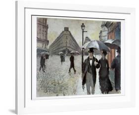 Paris, A Rainy Day, 1877-Gustave Caillebotte-Framed Art Print