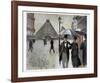 Paris, A Rainy Day, 1877-Gustave Caillebotte-Framed Art Print