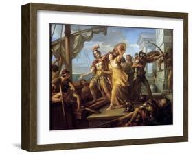 Paris Abducting Helen, C1782-C1784-Gavin Hamilton-Framed Giclee Print