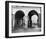 Paris, about 1865 - The Double Doorway, rue de la Ferronnerie-Charles Marville-Framed Art Print