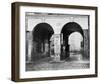 Paris, about 1865 - The Double Doorway, rue de la Ferronnerie-Charles Marville-Framed Art Print