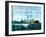 Paris Abstract Skyline II-Emma Moore-Framed Art Print