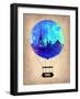 Paris Air Balloon-NaxArt-Framed Art Print