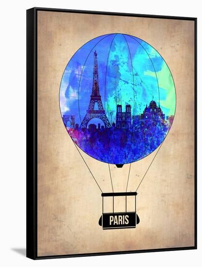 Paris Air Balloon-NaxArt-Framed Stretched Canvas