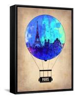 Paris Air Balloon-NaxArt-Framed Stretched Canvas