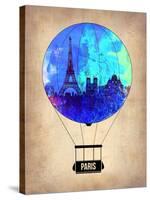Paris Air Balloon-NaxArt-Stretched Canvas