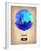 Paris Air Balloon-NaxArt-Framed Art Print