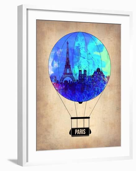 Paris Air Balloon-NaxArt-Framed Art Print