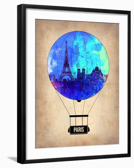 Paris Air Balloon-NaxArt-Framed Art Print