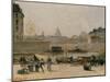 Paris, an der Seine mit Blick zum Pantheon-Stanislas Lépine-Mounted Giclee Print