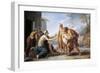 Paris and Hecuba-Vincent Camuccini-Framed Giclee Print