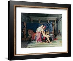 Paris and Helen-Jacques-Louis David-Framed Giclee Print