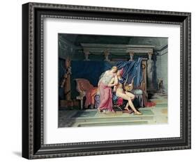 Paris and Helen-Jacques-Louis David-Framed Giclee Print