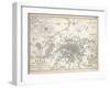 Paris and it's Environs, to Illustrate the Battle of Paris, 30th March, 1814, Published C.1830s-Alexander Keith Johnston-Framed Giclee Print