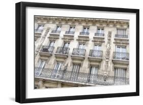 Paris Apartement Building I-Cora Niele-Framed Giclee Print