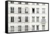 Paris Apartement Building II-Cora Niele-Framed Stretched Canvas