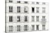 Paris Apartement Building II-Cora Niele-Stretched Canvas