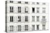 Paris Apartement Building II-Cora Niele-Stretched Canvas