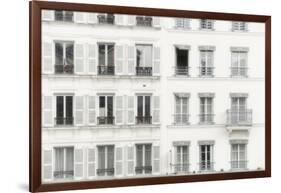 Paris Apartement Building II-Cora Niele-Framed Giclee Print