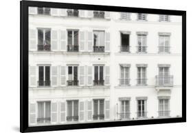 Paris Apartement Building II-Cora Niele-Framed Giclee Print