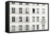 Paris Apartement Building II-Cora Niele-Framed Stretched Canvas