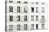 Paris Apartement Building II-Cora Niele-Stretched Canvas