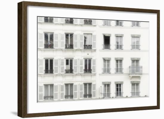 Paris Apartement Building II-Cora Niele-Framed Giclee Print