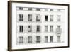 Paris Apartement Building II-Cora Niele-Framed Giclee Print