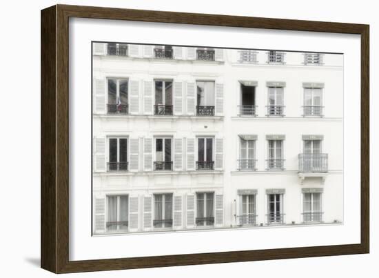 Paris Apartement Building II-Cora Niele-Framed Giclee Print