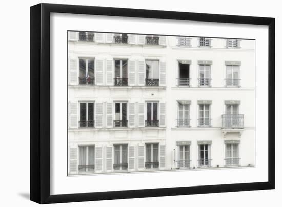 Paris Apartement Building II-Cora Niele-Framed Giclee Print