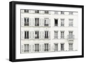 Paris Apartement Building II-Cora Niele-Framed Giclee Print