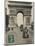 Paris: Arc De Triomphe with Early Cars-null-Mounted Photographic Print