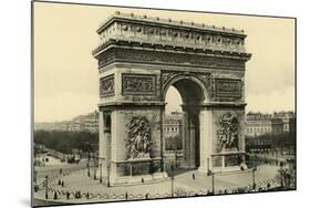 Paris Arc de Triomphe-null-Mounted Photographic Print