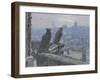 Paris as seen from the towers of Notre Dame, c. 1900-null-Framed Giclee Print