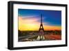 Paris at Dawn II-null-Framed Art Print