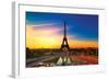 Paris at Dawn II-null-Framed Art Print