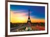 Paris at Dawn II-null-Framed Art Print