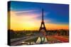 Paris at Dawn II-null-Stretched Canvas