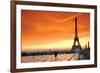 Paris at Dawn-null-Framed Art Print