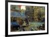 Paris at Dusk, France-Nicolas Hugo-Framed Giclee Print