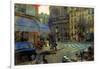 Paris at Dusk, France-Nicolas Hugo-Framed Giclee Print