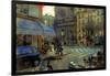 Paris at Dusk, France-Nicolas Hugo-Framed Giclee Print