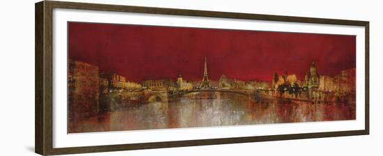 Paris At Night-Kemp-Framed Giclee Print