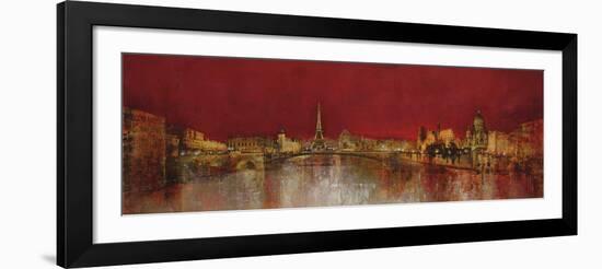 Paris At Night-Kemp-Framed Giclee Print