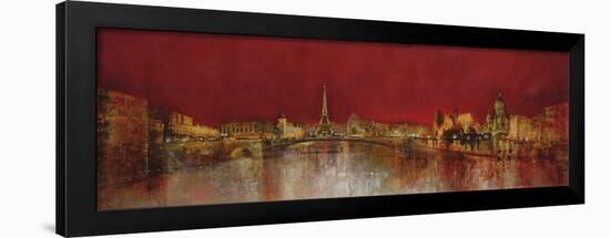 Paris At Night-Kemp-Framed Giclee Print